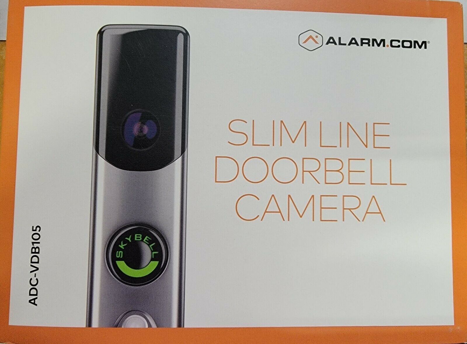 Slim Line Doorbell Camera Silver ADC-VDB105