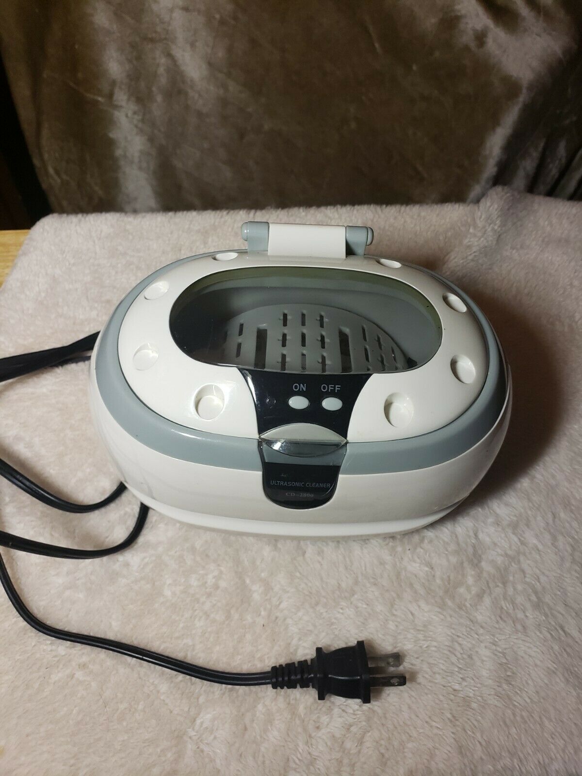 Intertek Ultrasonic Cleaner CD-2800 Jewelry Cleaner No Box