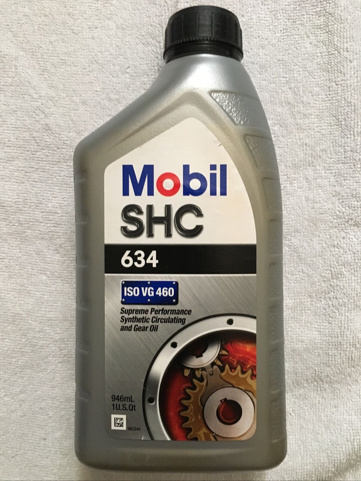1 QT Mobil SHC 634 Synthetic Circulating Gear Oil ISO 460 8qt’s Available!